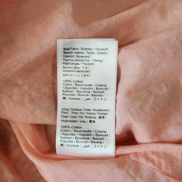 FARM Rio Pink Floral Macaw Print Puff Sleeve Midi Dress Size M - Picture 16 of 17